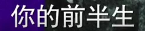 你的前半生我来不及参与……-1